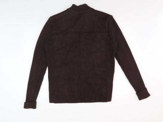 B.C. Clothing Men's Brown XL Basic Casual Jacket