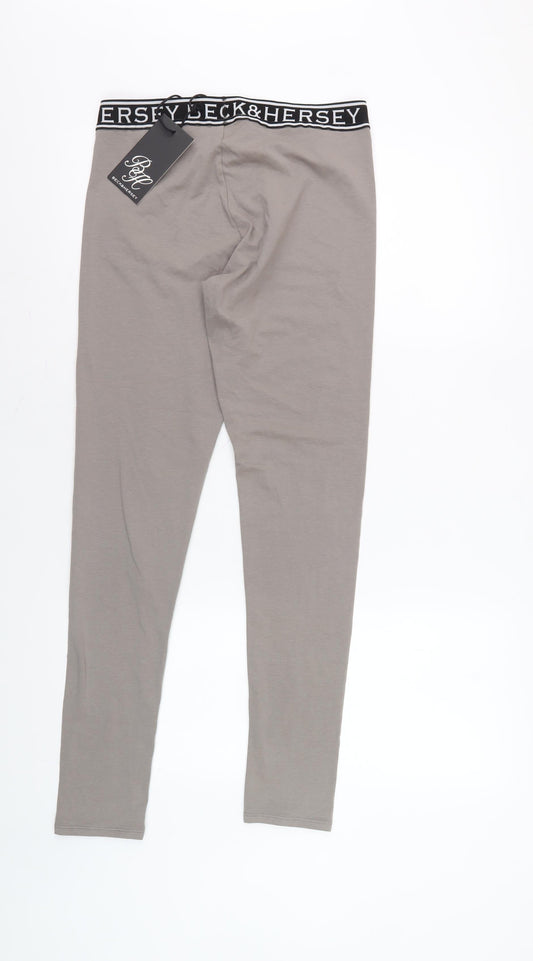 Beck & Hersey Grey Women's Leggings Size 12