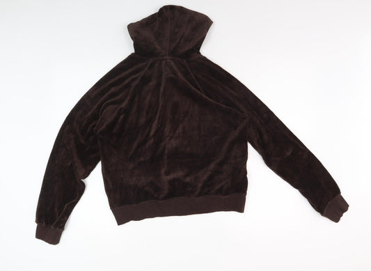 Womens UK Size 12/14 ellie louise Brown Basic Jacket