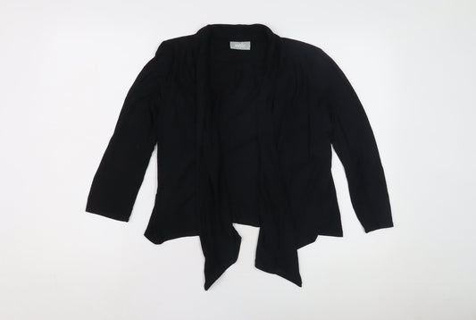 Womens UK Size M Wallis Black Basic Jacket