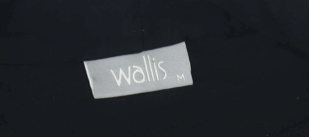 Womens UK Size M Wallis Black Basic Jacket