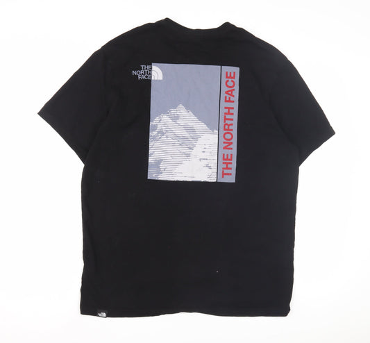 The North Face Men's M Black Graphic Print Tee