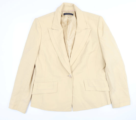 Womens UK Size 10 Windsmoor Regular Beige Suit Jacket