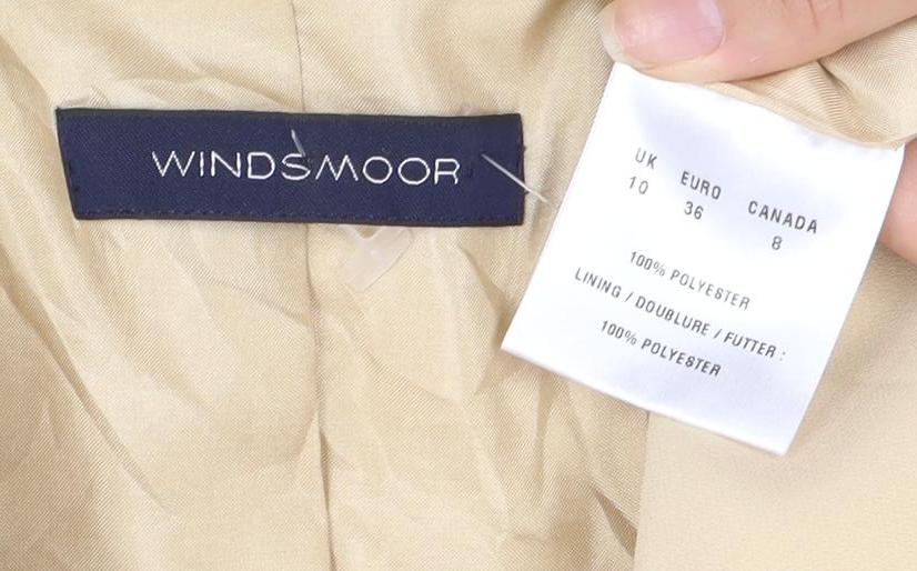 Womens UK Size 10 Windsmoor Regular Beige Suit Jacket