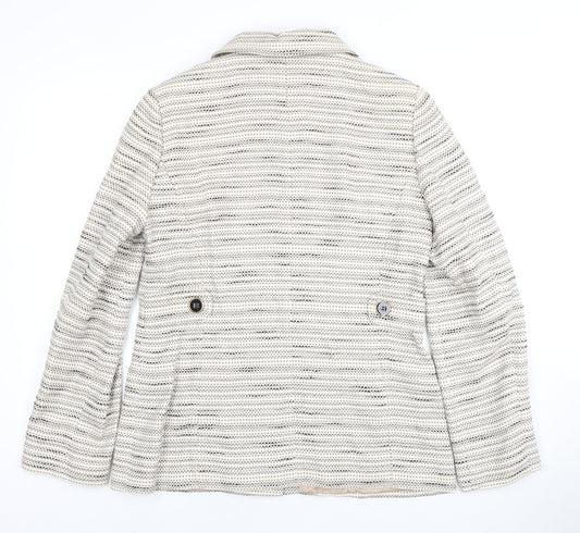 Viyella Women's Beige Blazer, UK 10, Classic Casual Style