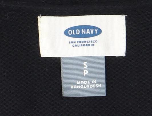 Womens UK Size S Old Navy Black Cardigan Jumper
