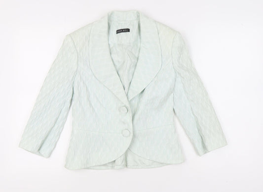 Womens UK Size 12 Alex & Co. Regular Green Blazer