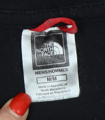 The North Face Men's Black Crew Neck T-Shirt, Size M