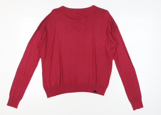 Bench Red Knit Pullover Jumper size XL