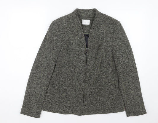 Womens UK Size 10 Eastex Grey Basic Jacket
