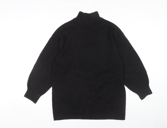 Womens UK Size XS H&M Black Pullover Jumper