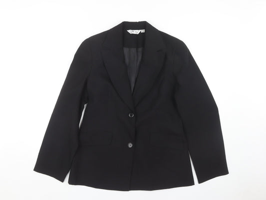 YFN Collection Women’s Black Blazer Size 12 Lined