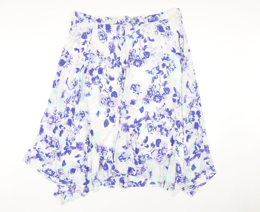 David Emanuel Women's Floral A-Line Skirt, Size 20