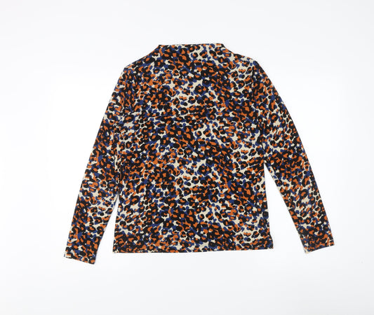 Jacqueline de Yong Women's Multicoloured Animal Print T-Shirt