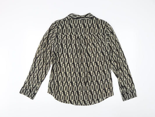 Guess Women's Multicoloured Button-Up Blouse, Size L