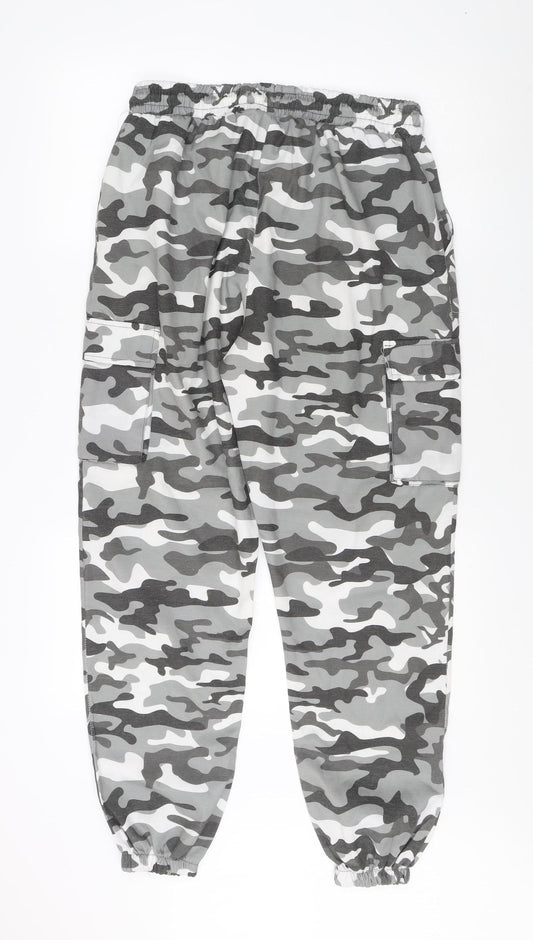 boohooMAN Men's Multicoloured Cargo Trousers L