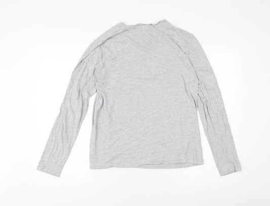 Umbro Men's Grey Long Sleeve T-Shirt M