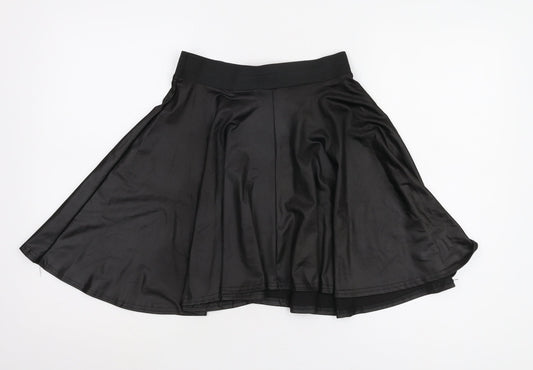 Boohoo Black Skirt Women's Size 6 Polyester