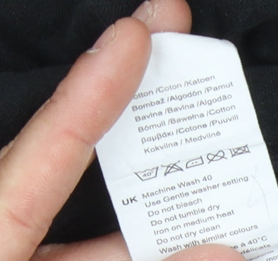 Slazenger Men's Black M T-Shirt Crew Neck