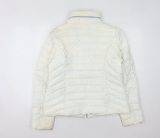 Womens UK Size L Nautica Ivory Puffer Jacket