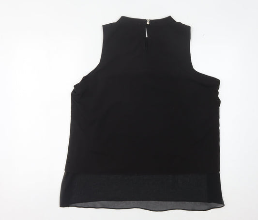 Marc New York Women's Black Sleeveless Blouse XL