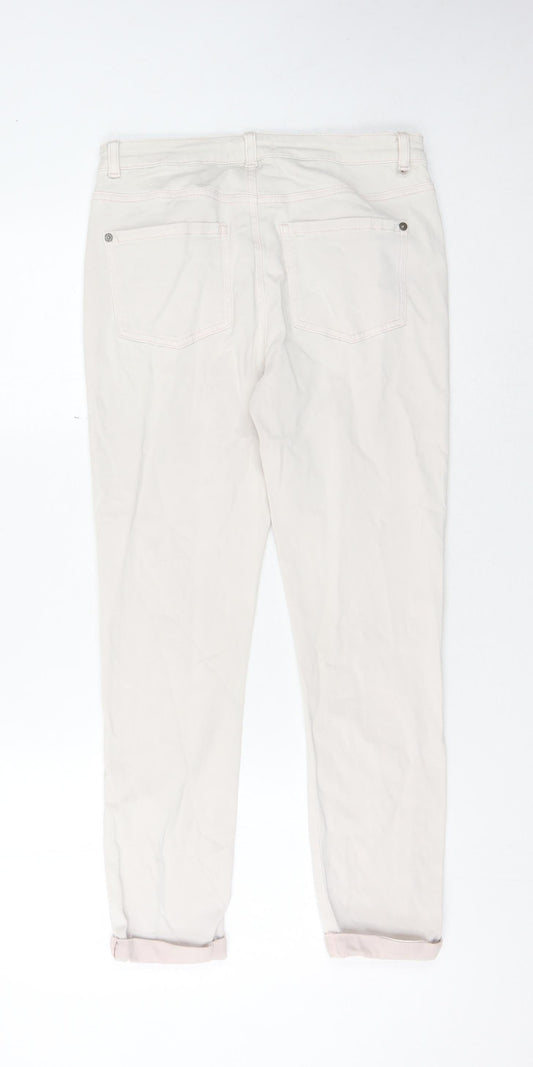 Mint Velvet Women's Beige Jeans Size 12