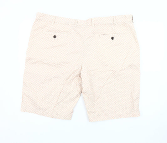 Marks and Spencer Men's Beige Chino Shorts XL
