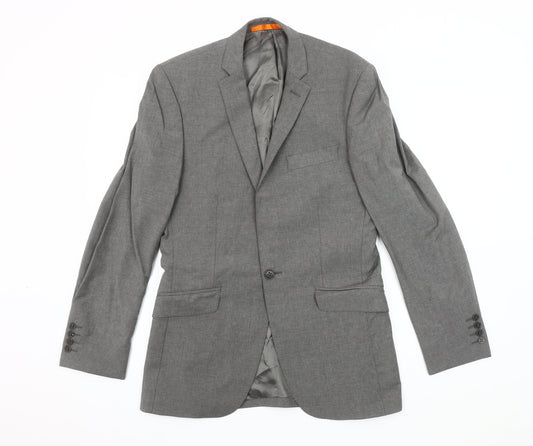 Ben Sherman Men's Grey Blazer 36 Regular Jacket
