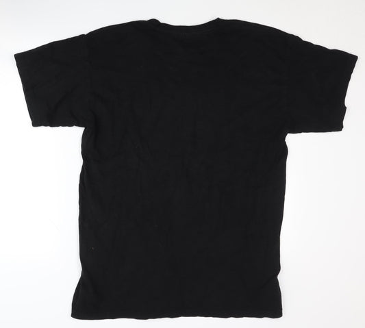 B&C Collection Men's Black 2XL Graphic T-Shirt