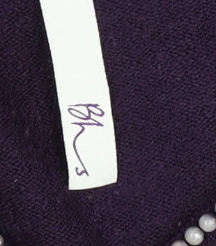 Womens UK Size 18 BHS Purple Pullover Jumper