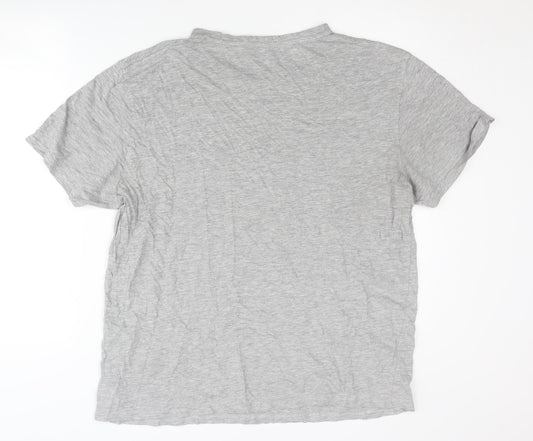 F&F Men's Grey Top Gun T-Shirt XL Movie Graphic