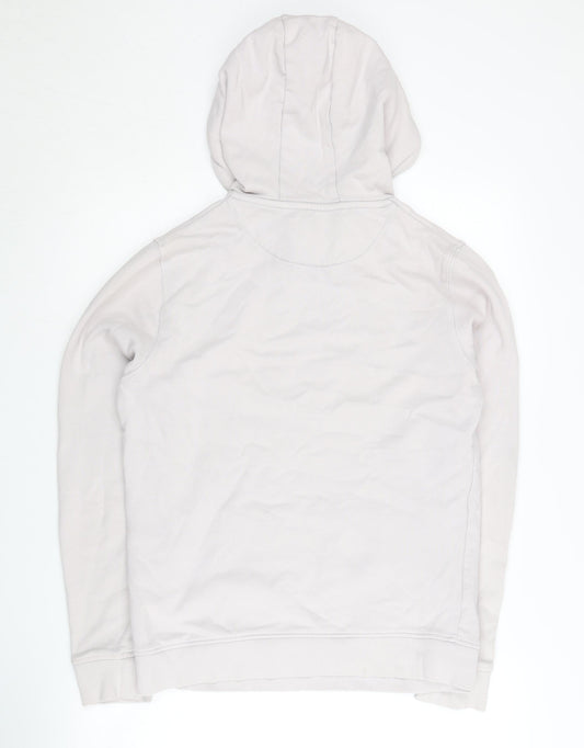 Mens UK Size M Lyle & Scott Ivory Pullover Hoodie