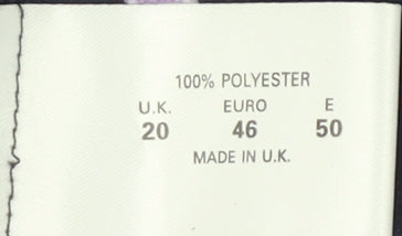 Essence Women's Multicoloured Long Coat Size 20