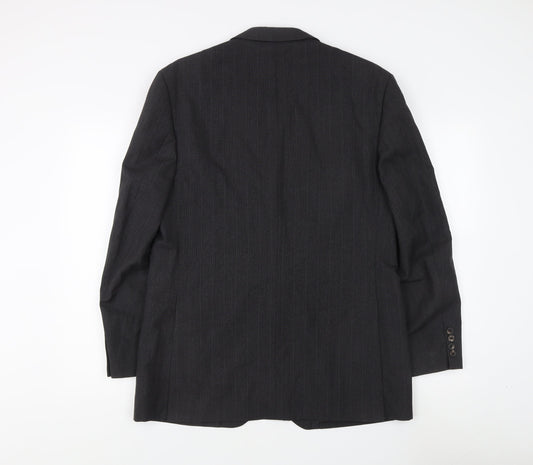 Mens UK Size 40 Aquascutum Regular Grey Suit Jacket