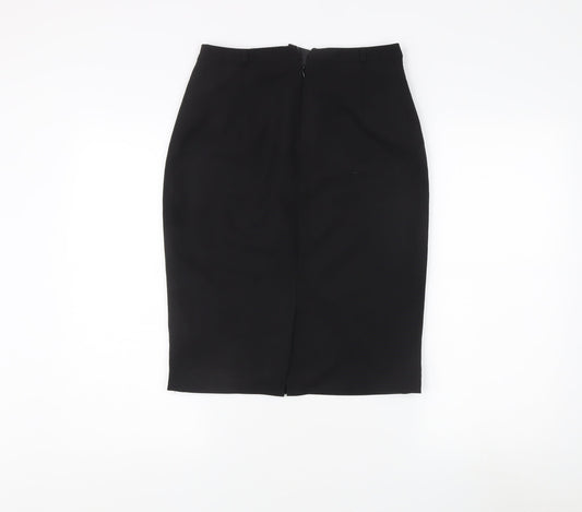 ASOS Women's Black Midi Pencil Skirt Size 8