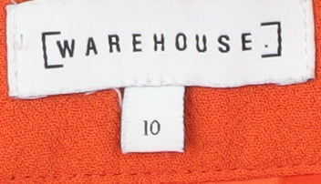 Womens UK Size 10 Warehouse A-Line Skirt