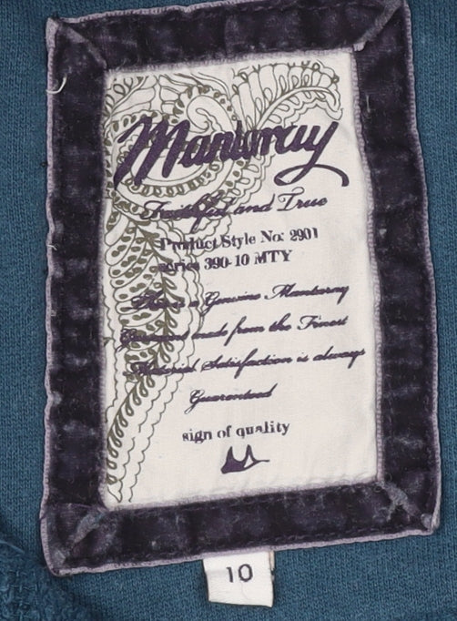 Mantaray Women's Blue Size 10 Sweatshirt