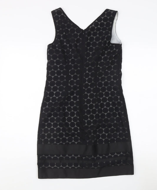 Oasis Women's Black Sheath Dress, Size 8, Party Wear