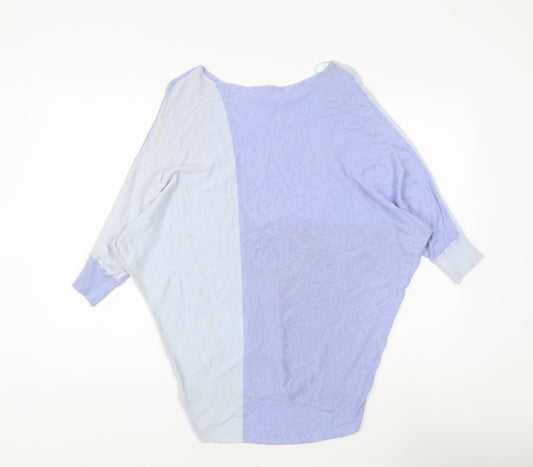 Womens UK Size XS Phase Eight Blue Pullover Jumper
