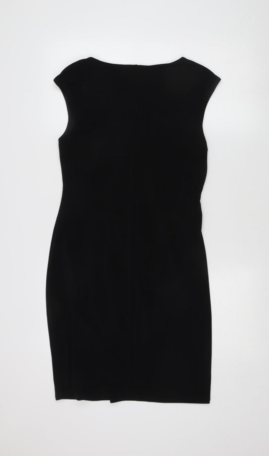 Planet Women's Black Sleeveless Sheath Dress Size 10
