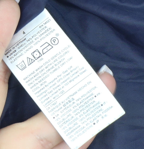 GAP Women’s Blue Blazer, Size 6, Classic Workwear