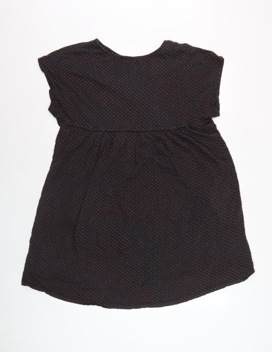 Fat Face Women's Black Shift Dress Size 14