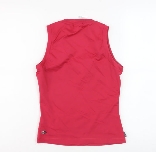 Adidas Women's Red V-Neck Tank for Training Size 10