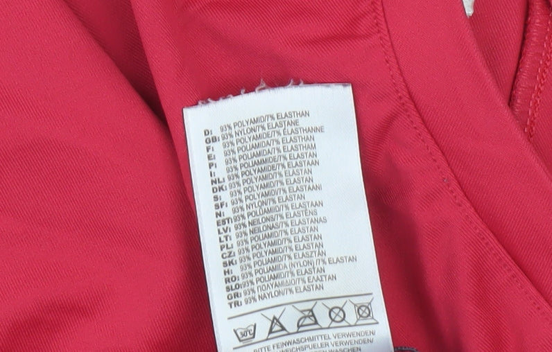 Adidas Women's Red V-Neck Tank for Training Size 10