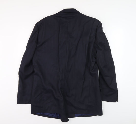 Mens UK Size 42 Magee Regular Blue Suit Jacket