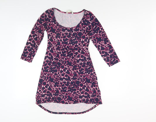 Boden Women's Multicoloured Animal Print Fit & Flare Dress Size 6