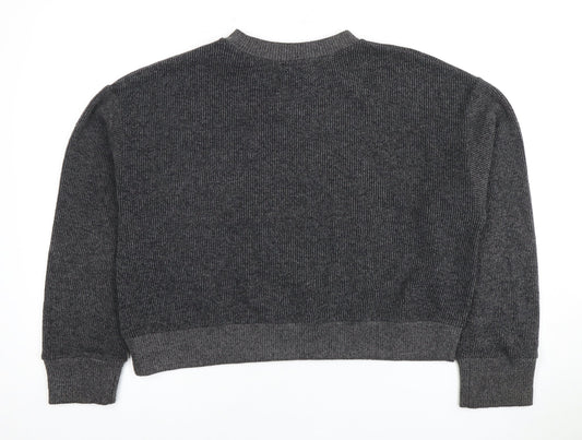 Womens UK Size 12 Zara Grey Pullover Jumper