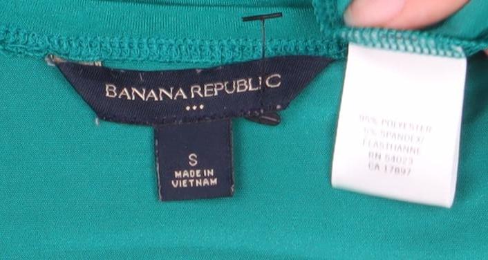 Banana Republic Women's Green Wrap Dress S