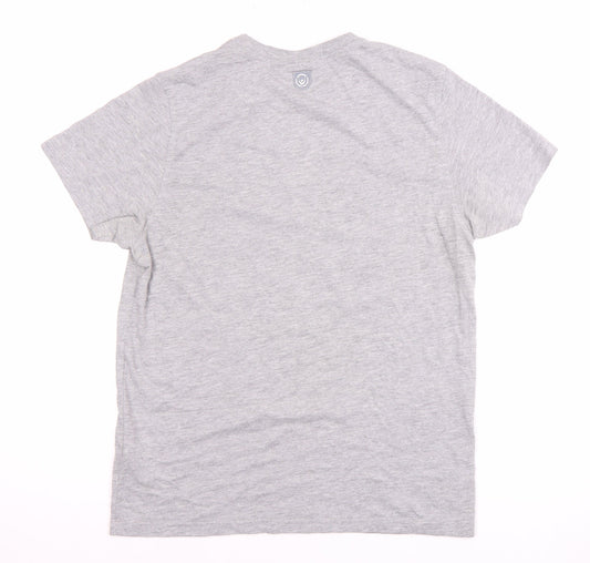 Mens UK Size M Duck and Cover Grey T-Shirt