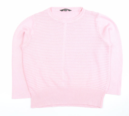 Womens UK Size 18 Bonmarché Pink Pullover Jumper